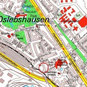 Stadtplanausschnitt: Togostrae 44